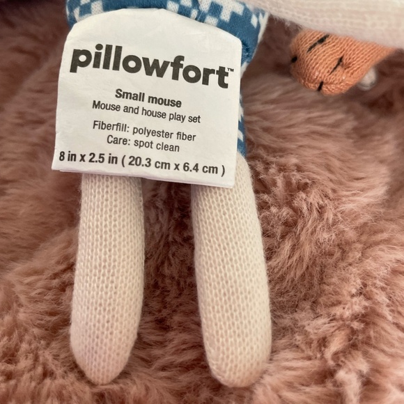 TARGET PILLOWFORT BIG MOUSE AND LITTLE MOUSE PLUSH TOYS NEW - Picture 5 of 7